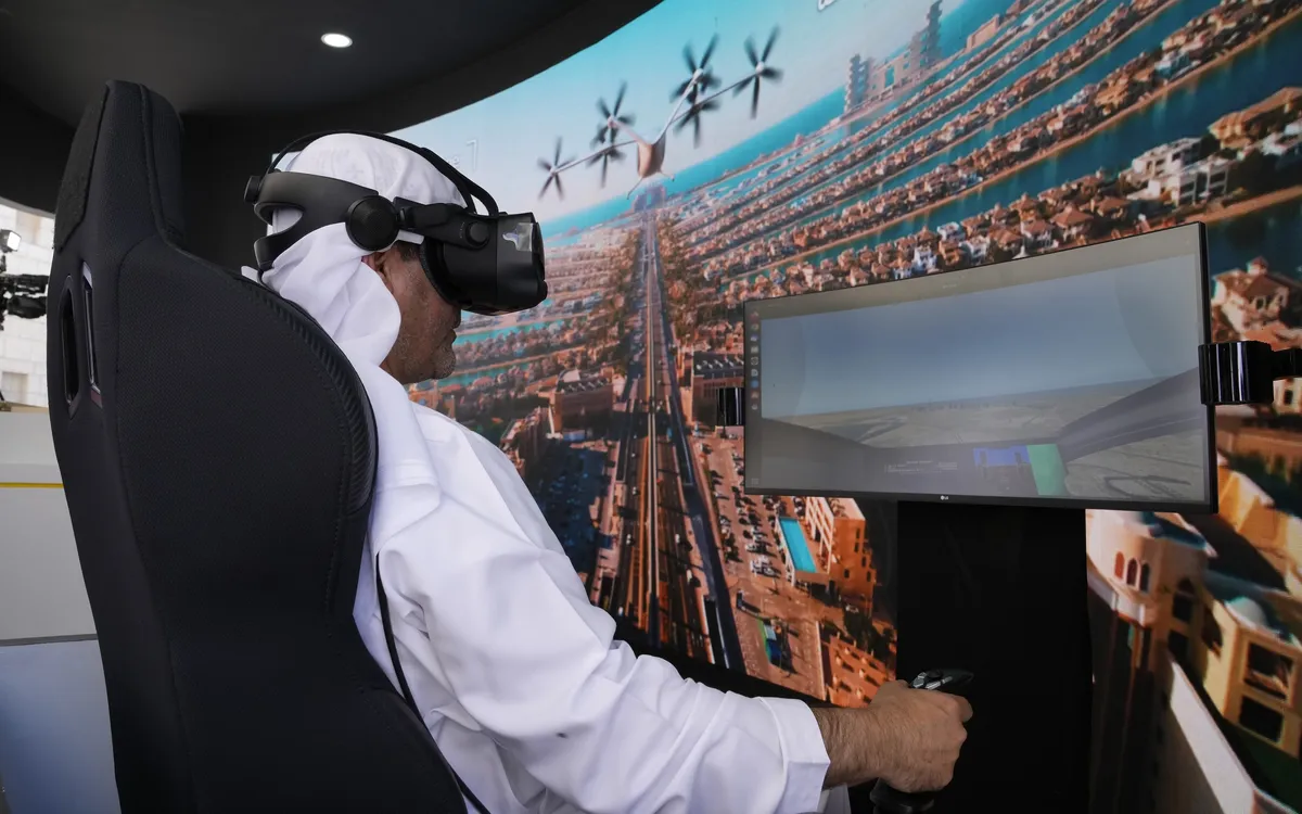 Flugtaxi Scheich