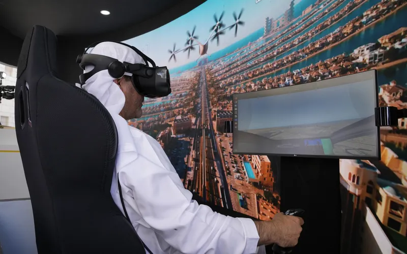 Flugtaxi Scheich